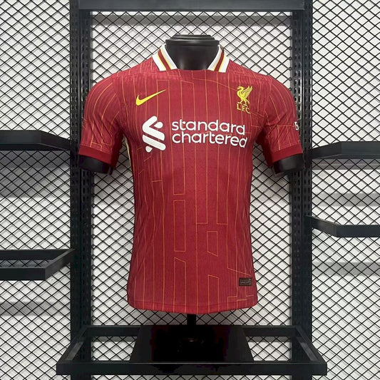 Men's Liverpool 2024/25 Home Jersey Player Version