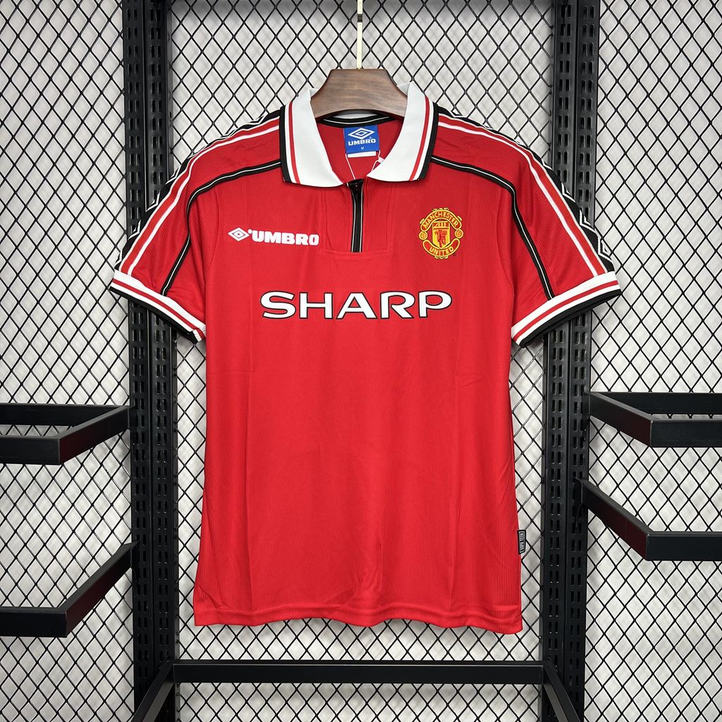 Camisa retrô do Manchester United 1998/99