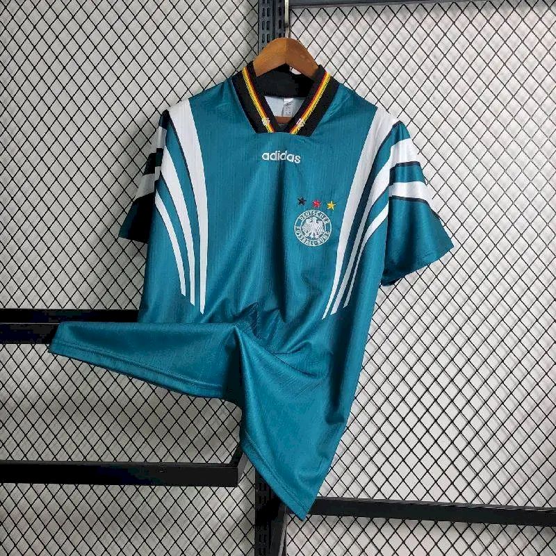 Camisa reserva retrô da Alemanha de 1996