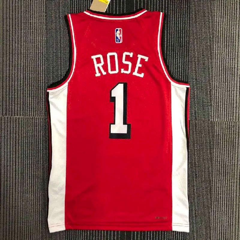 Camisa Derrick Rose Vermelha Masculina – Edição Cidade