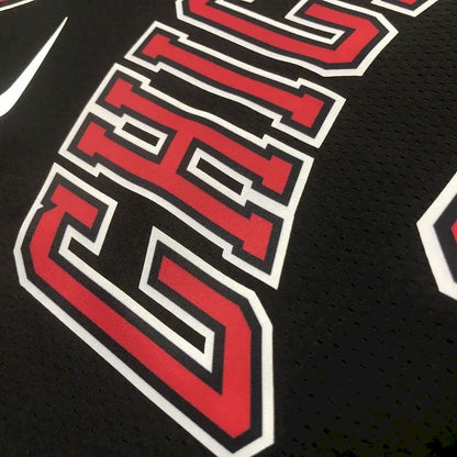Camisa preta masculina Swingman Dennis Rodman – Edição Statement