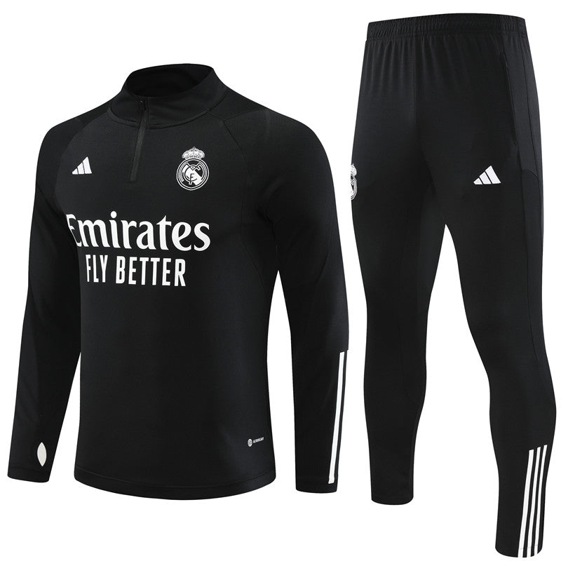 Suéter e calça adulto com zíper médio Real Madrid 2023/24 14001