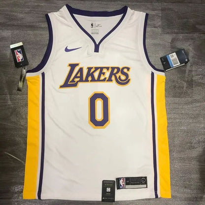 Camisa Kyle Kuzma Masculina Branca Versão Jogador – Edição Clássica Retro