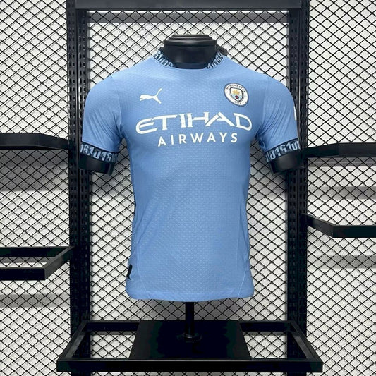 Men's Manchester City 2024/25 Home Jersey Player Version