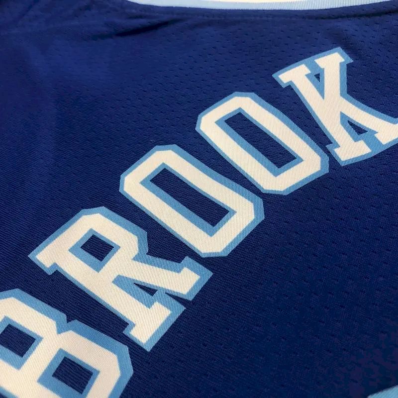 Men’s Russell Westbrook 2021 Blue Player Version Jersey – Classic Edition