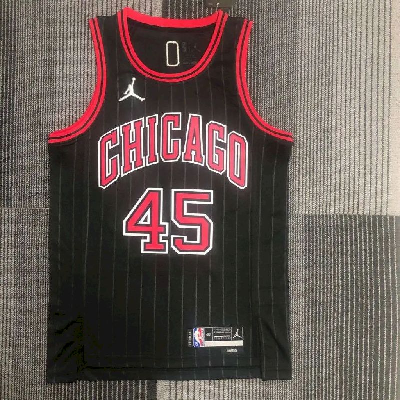 Camisa preta masculina Michael Jordan Team – Edição Statement