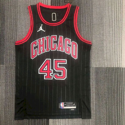 Camisa preta masculina Michael Jordan Team – Edição Statement