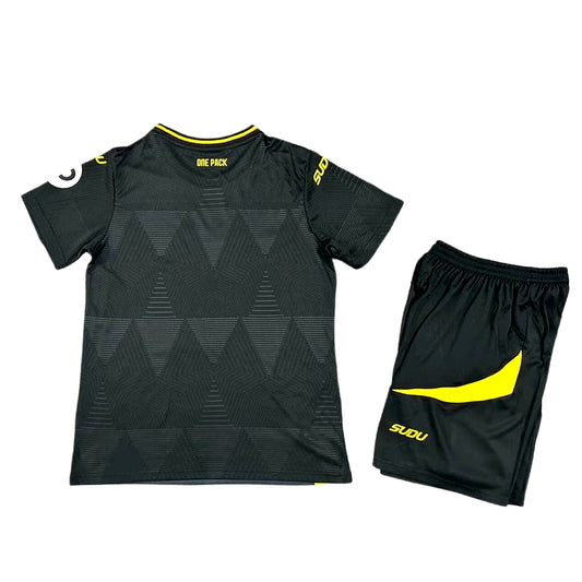 Wolves 2024/25 Uniforme Fora de Casa Infantil