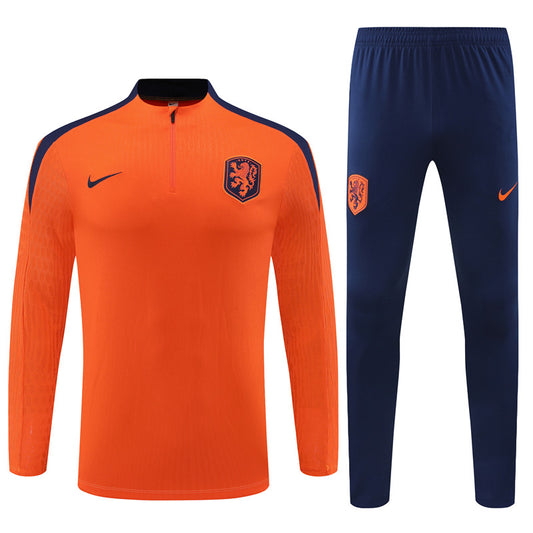Suéter adulto com zíper e calça Holanda 2024/25 14001