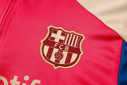Suéter adulto Barcelona 2024/25 com zíper e calça 815