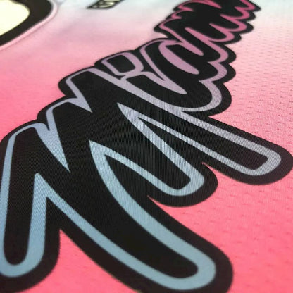 Camisa masculina Andre Iguodala 2020-21 Swingman rosa versão jogador – Edição City