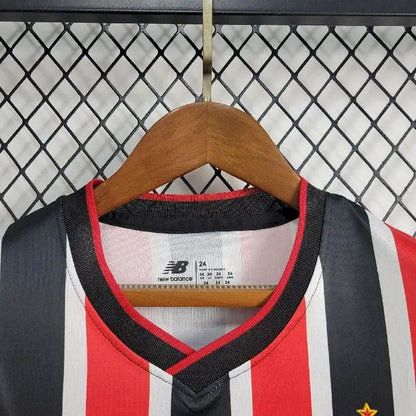 Uniforme reserva infantil do São Paulo 2024/25