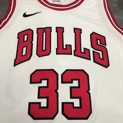 Camisa Scottie Pippen Masculina Branca Versão Jogador – Edição Clássica