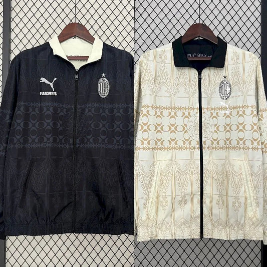 AC Milan 2024-25 Jaqueta corta-vento dupla face