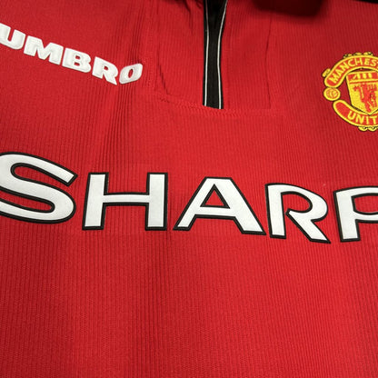 Camisa retrô do Manchester United 1998/99