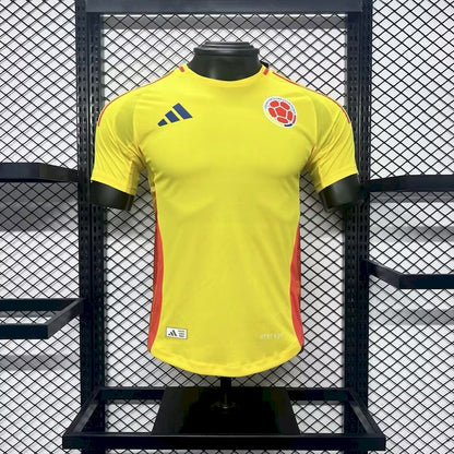 Men's Colombia 2024/25 Home Jersey Player Version