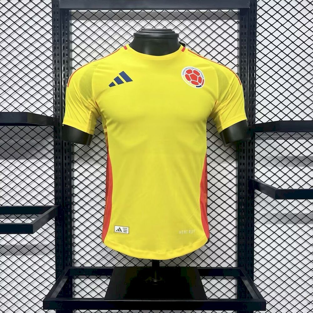 Men's Colombia 2024/25 Home Jersey Player Version