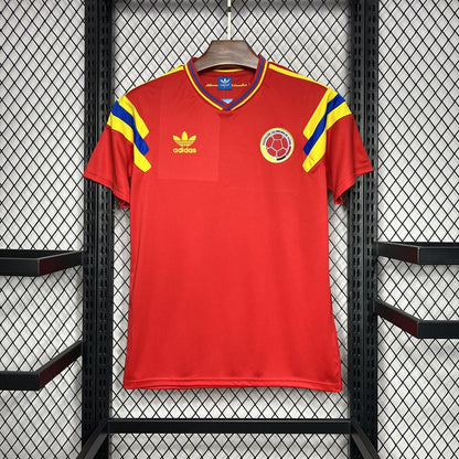 Camisa reserva retrô da Colômbia 1990
