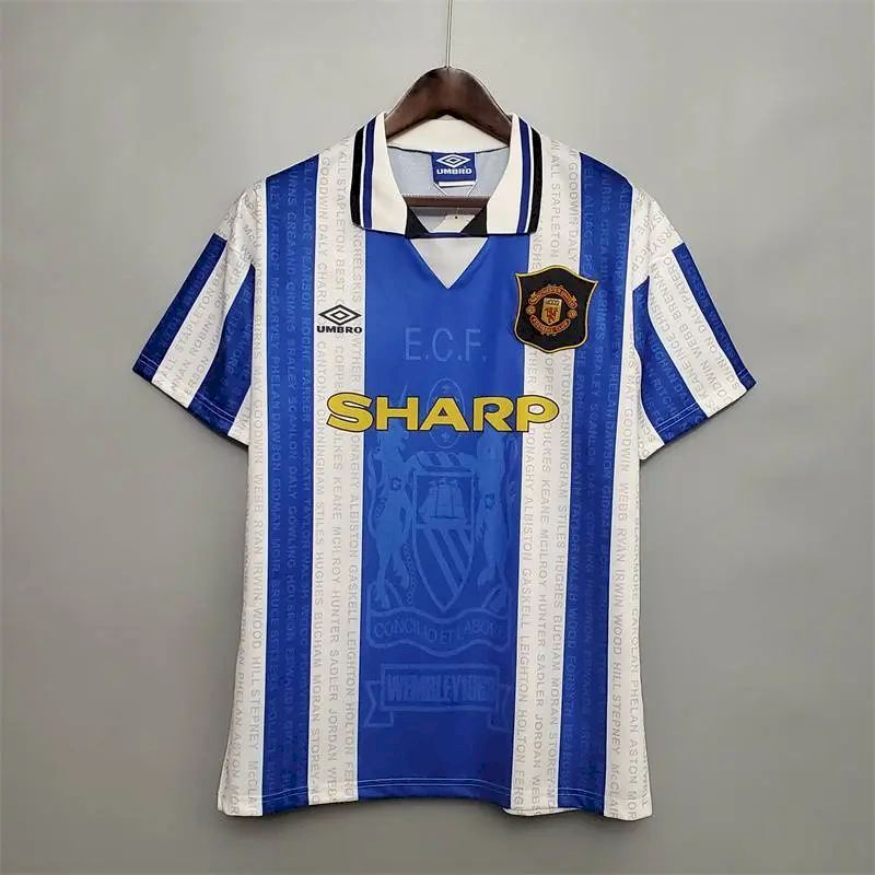 Camisa retrô reserva do Manchester United 1994/96
