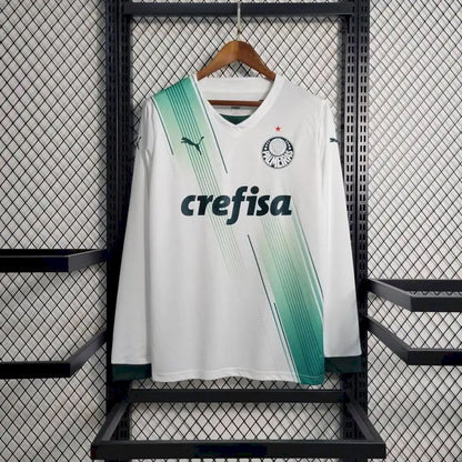 Men's Palmeiras 2023/24 Away Long Sleeve Jersey