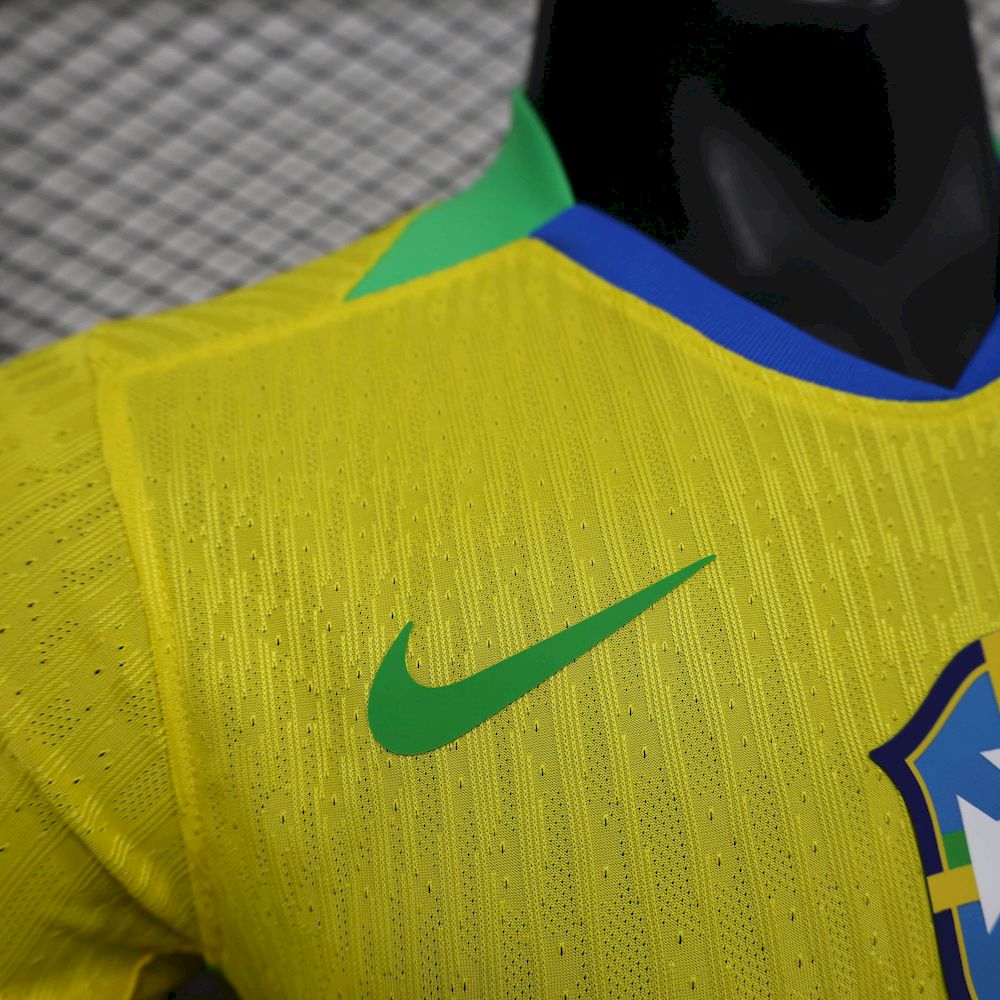 Men's Brazil 2025/26 Home Jersey Player Version