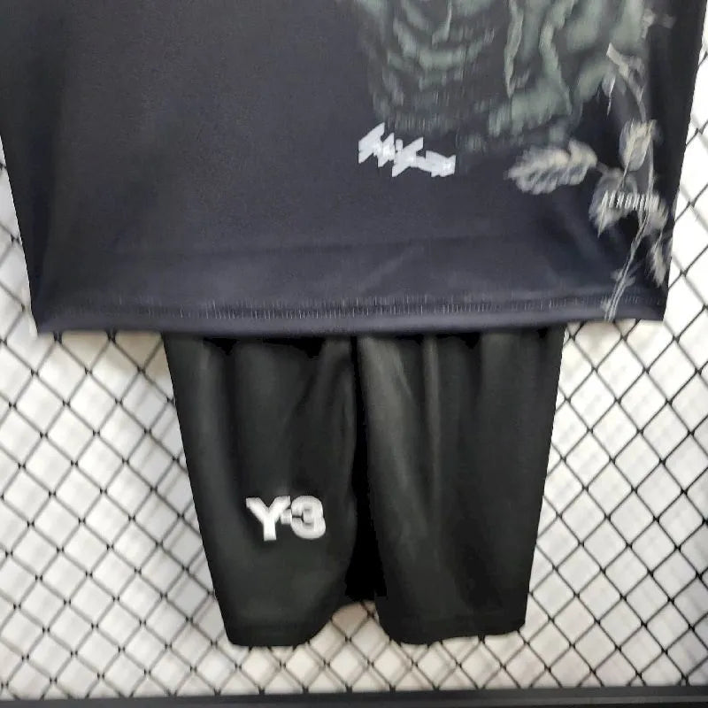 Kit Infantil Real Madrid 2024/25 Y 3 Rosa Edição Especial 2