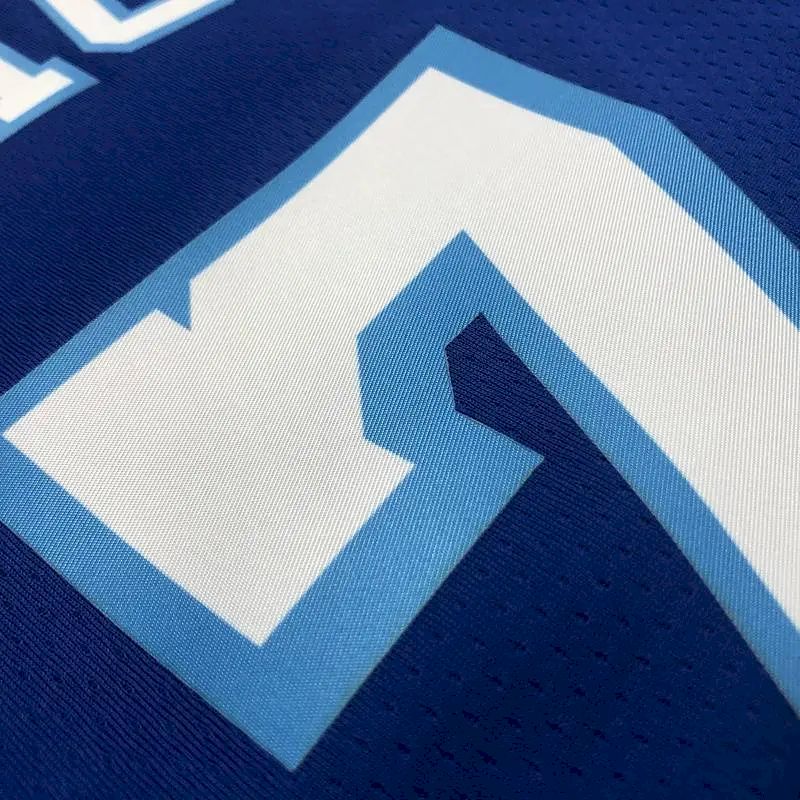 Camisa Carmelo Anthony 2021 Azul Masculina Versão Jogador – Edição Clássica