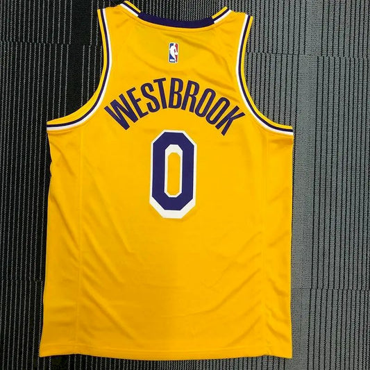 Russell Westbrook Men’s Yellow Swingman Team Jersey – Icon Edition
