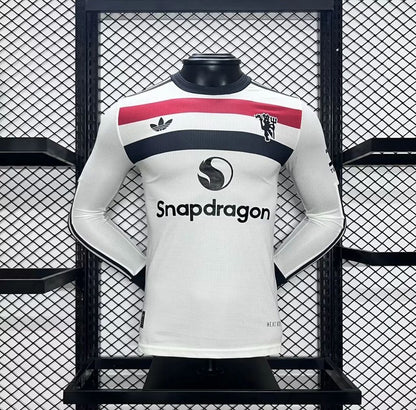 Camisa Manchester United Third 2024/25 de manga comprida, versão jogador