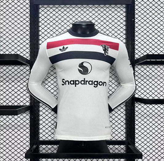 Camisa Manchester United Third 2024/25 de manga comprida, versão jogador