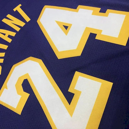 Camisa Kobe Bryant Masculina Roxa Versão Jogador – Edição Clássica Retro