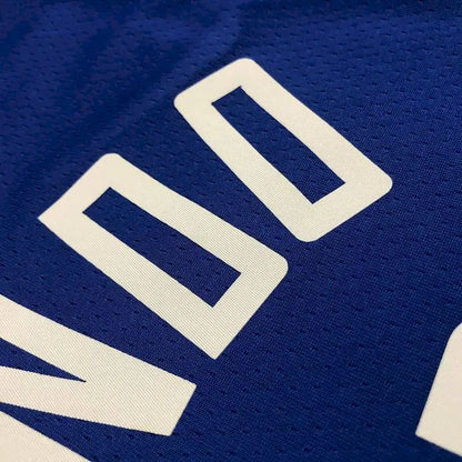 Camisa azul masculina Rajon Rondo Team – Edição de 75º aniversário