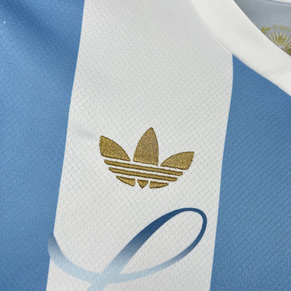 Argentina 2024/25 Adidas 50Th Anniversary Messi Jersey