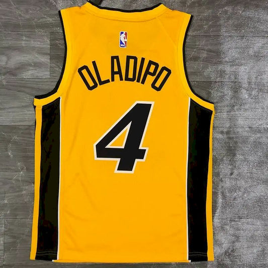 Men’s Victor Oladipo Gold 2020-21 Swingman Player Version Jersey – Earned Edition