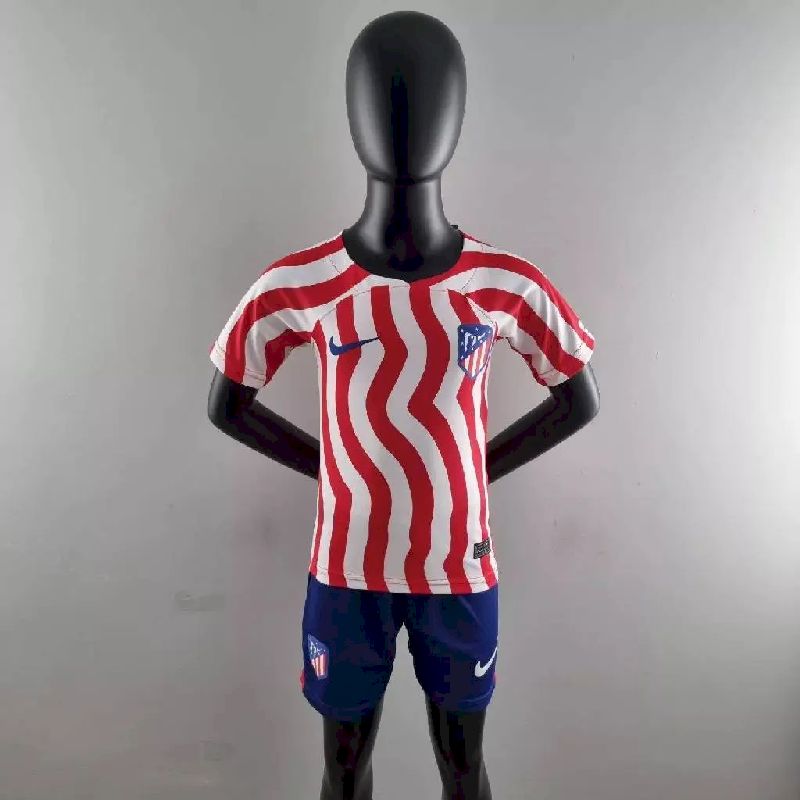 Conjunto Atlético Madrid 2022/23 Home Infantil
