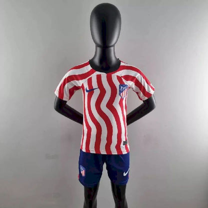 Conjunto Atlético Madrid 2022/23 Home Infantil
