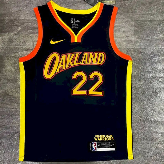 Men’s Andrew Wiggins 2020-21 Navy Swingman Jersey – City Edition