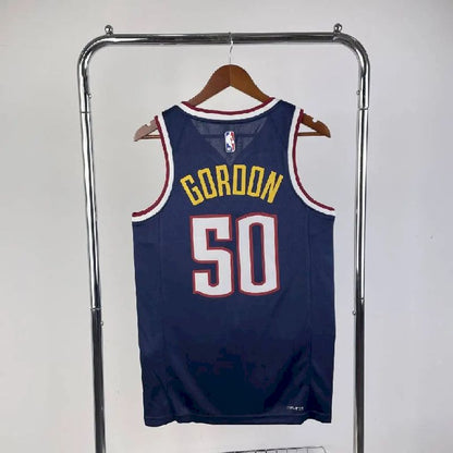 Camisa azul masculina Aaron-Gordon Team