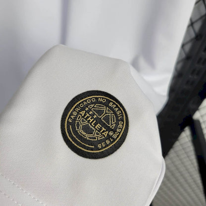 Men's Santos 2025/26 Pele 1.000 GOLS White Jersey