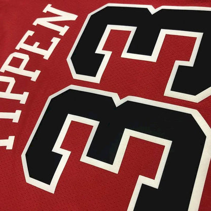 Camisa Scottie Pippen Masculina Vermelha Versão Jogador – Edição Clássica