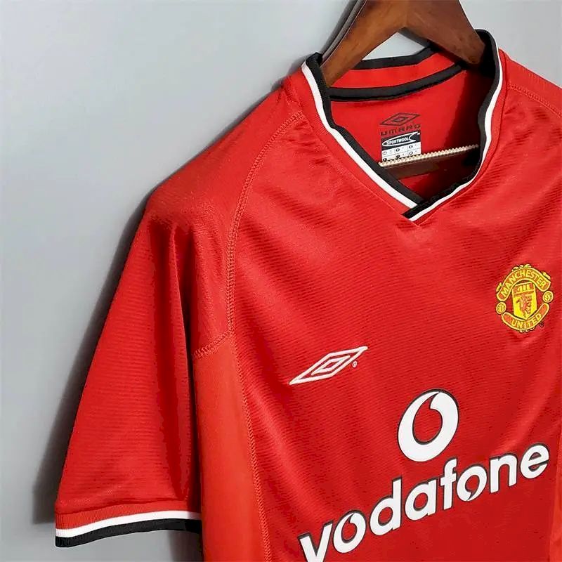 Camisa retrô do Manchester United 2000/01