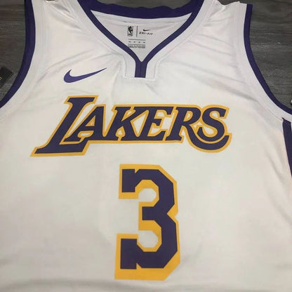 Camisa Anthony Davis Masculina Branca Versão Jogador – Edição Clássica Retro