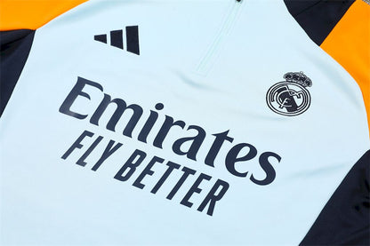 Suéter e calça adulto com zíper médio Real Madrid 2024/25 14001
