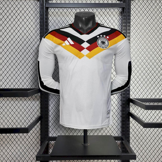 Men's Germany 2026 World Cup Home Long Sleeve Jersey Player Version