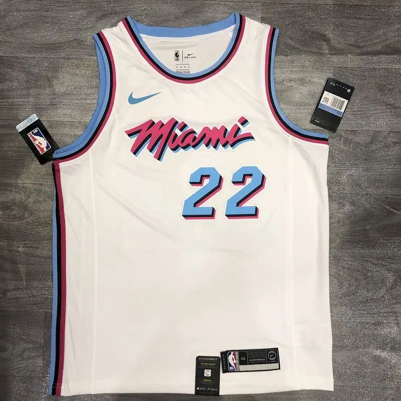 Jimmy Butler Men’s White Player Version Jersey – Retro Classic Edition