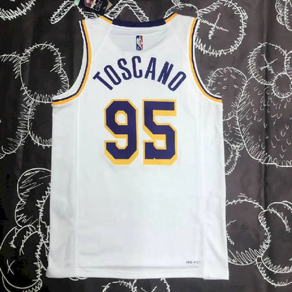 Camisa masculina branca Toscano-Anderson Team – Edição de 75º aniversário