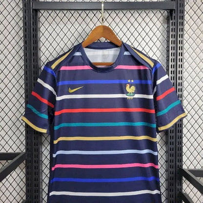Camisa de treino pré-jogo da França 2024/25
