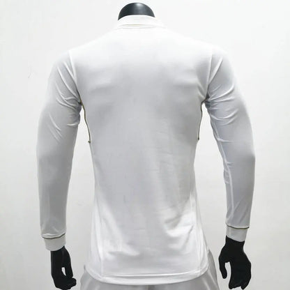 Camisa retrô de mangas compridas do Real Madrid 2011/12