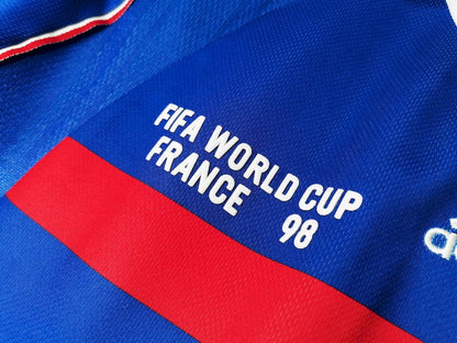 Camisa retrô da França para a Copa do Mundo de 1998