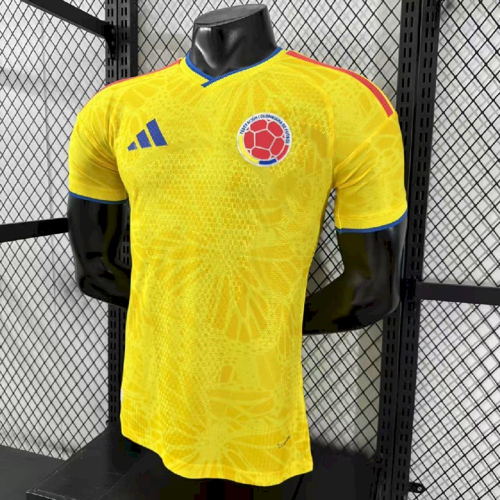 Men's Colombia 2025/26 Home Jersey Player Version